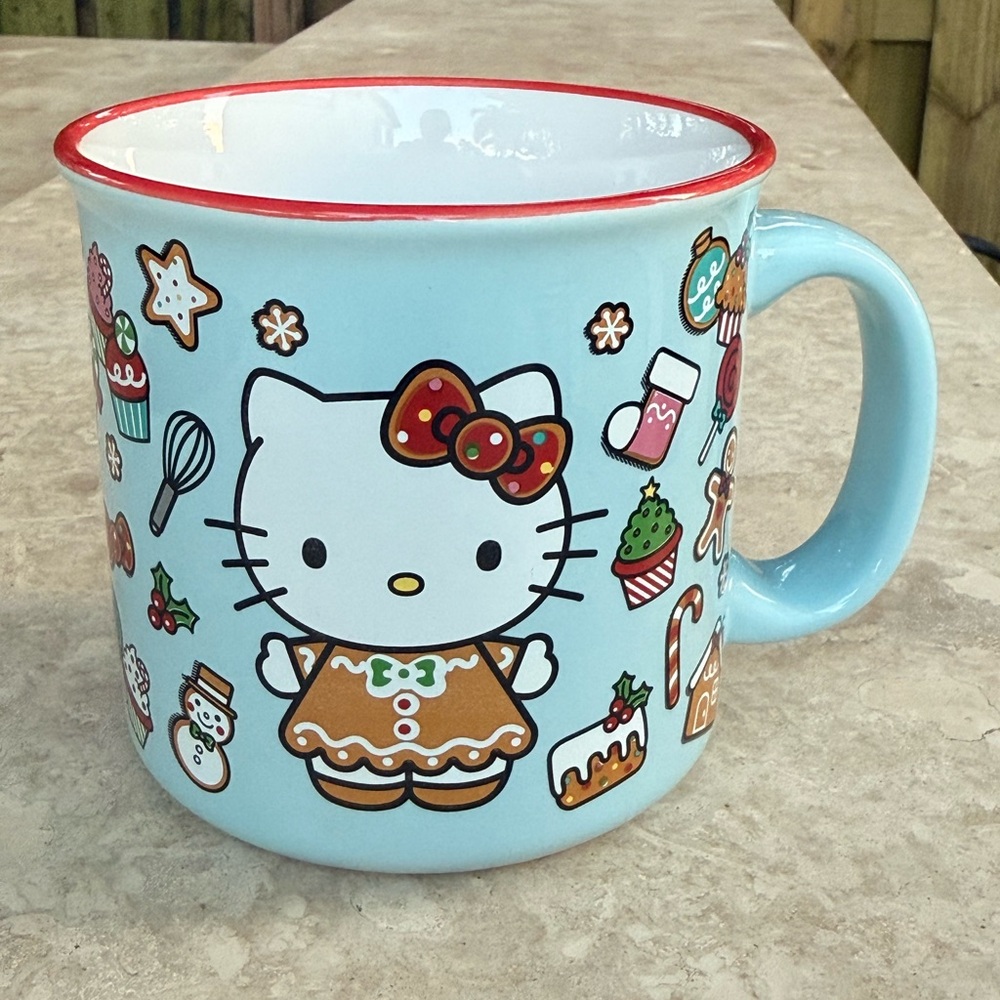 NEW Hello Kitty Christmas Mug Gingerbread 2024